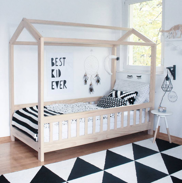 Monochrome- the trend that encourages your childs individual style