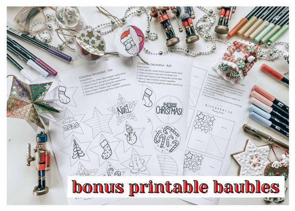 FREE Printable Christmas Decorations!