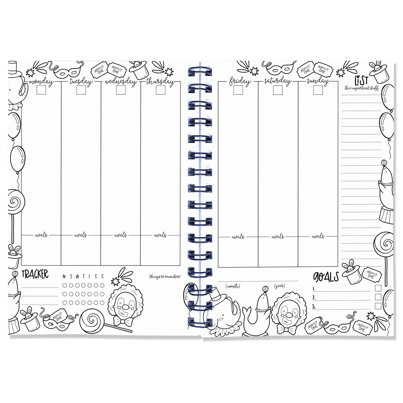Our Busy Week - A5 Weekly Planner - Edition 2
