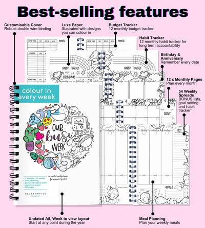 2024 Our Busy Week - A5 Weekly Planner