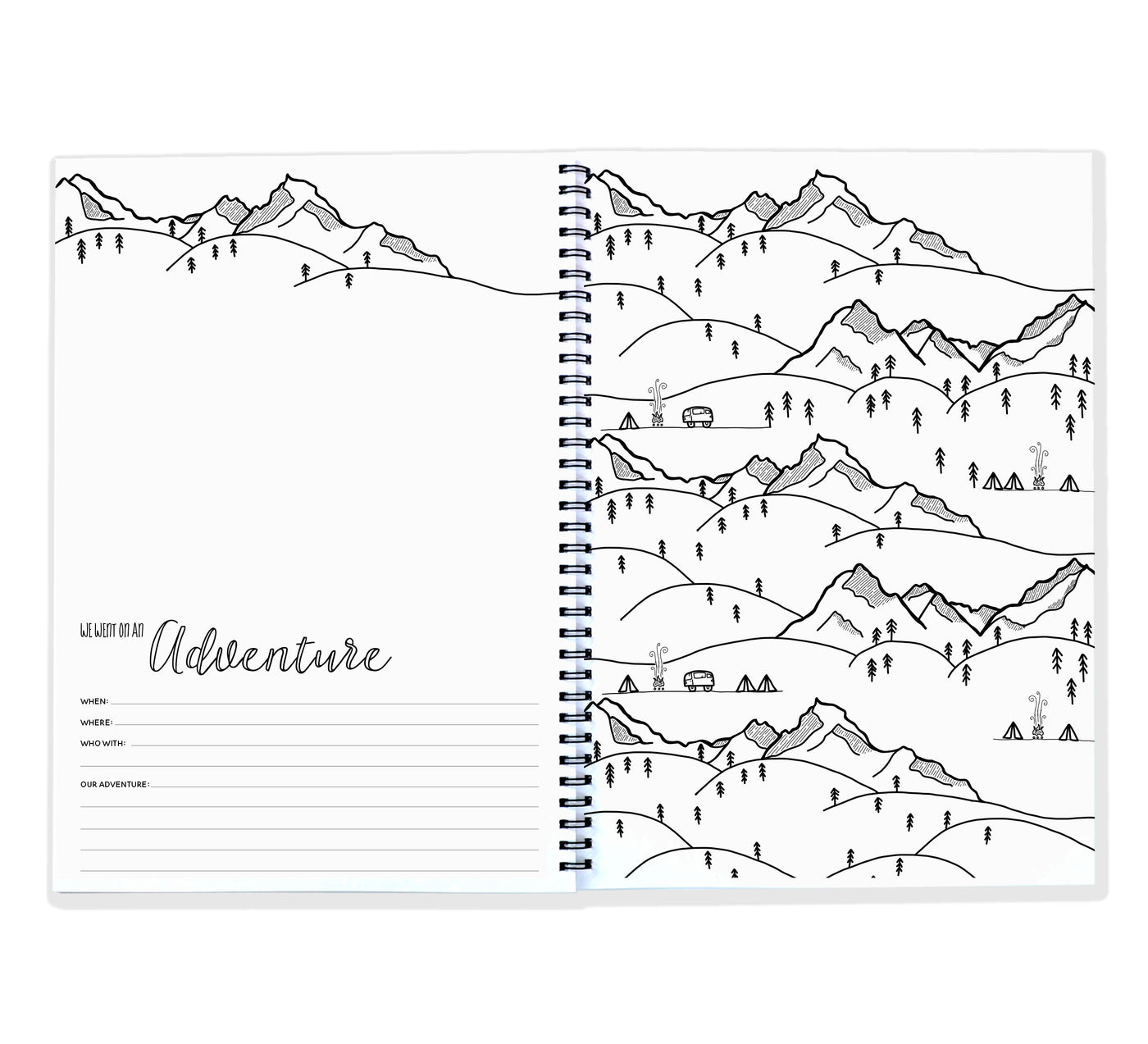 Our Adventures - The Adventure Journal for Everyone | Blueberry Co