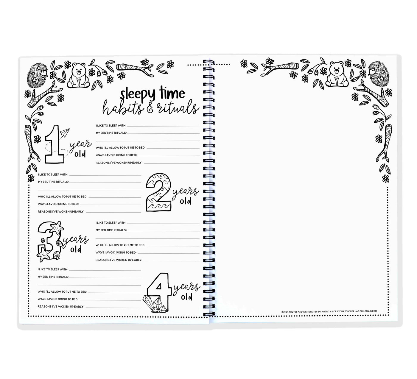 Toddler Keepsake Book | Blueberry Co