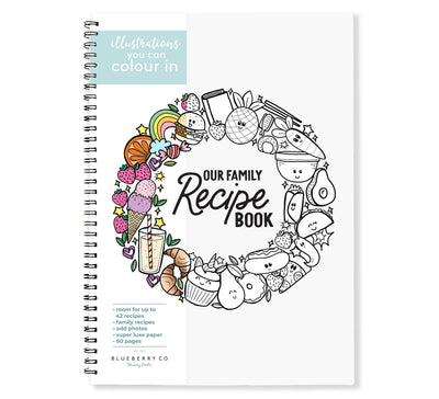 The Family Recipe Book | Blueberry Co